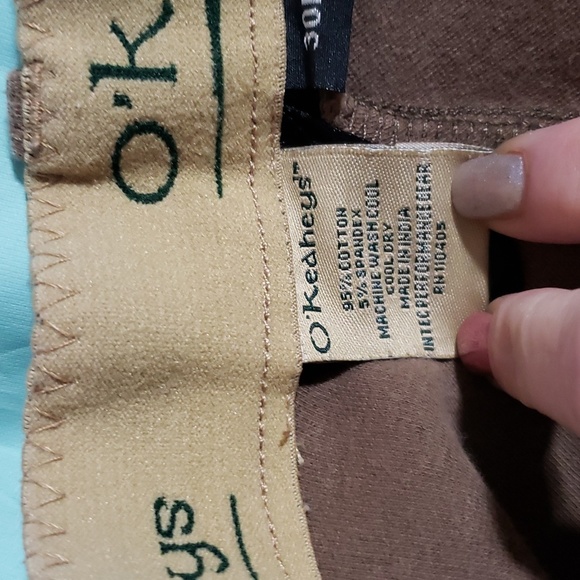 O'keaheys riding pants. Size 30L , brown in color - Picture 3 of 11